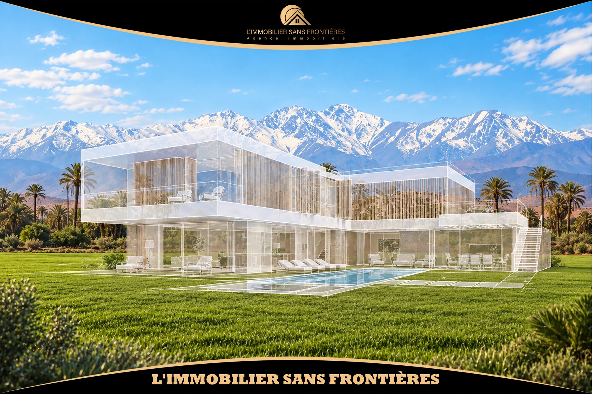 Terrain de 2 hectares à vendre Route d’Ouarzazate – 20 000 m² à 1 050 DHS/m²